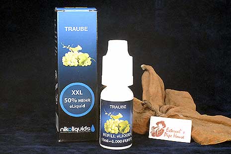 Niko Liquids E-Zigarette "Blau" Traube 15ml